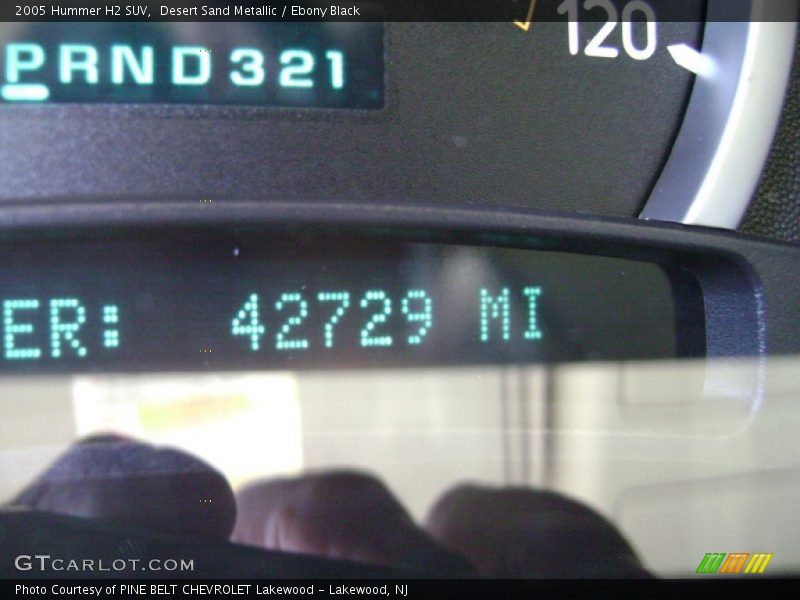 Desert Sand Metallic / Ebony Black 2005 Hummer H2 SUV
