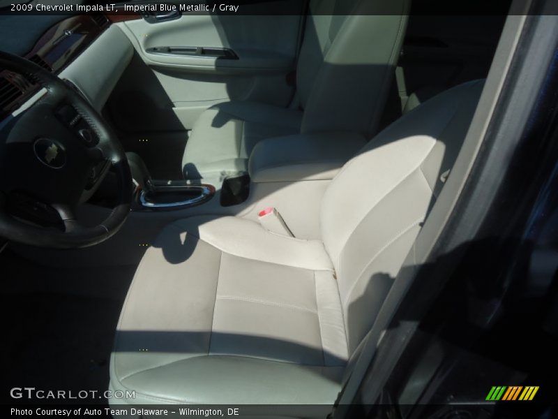 Imperial Blue Metallic / Gray 2009 Chevrolet Impala LT