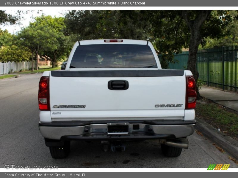 Summit White / Dark Charcoal 2003 Chevrolet Silverado 1500 LT Crew Cab 4x4