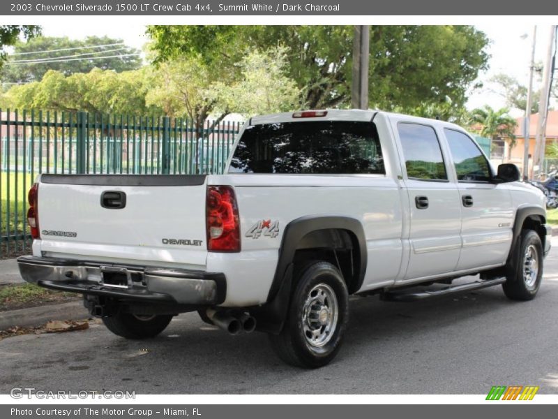 Summit White / Dark Charcoal 2003 Chevrolet Silverado 1500 LT Crew Cab 4x4