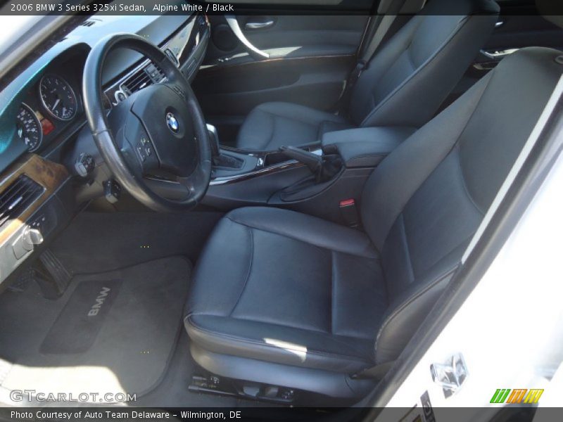Alpine White / Black 2006 BMW 3 Series 325xi Sedan