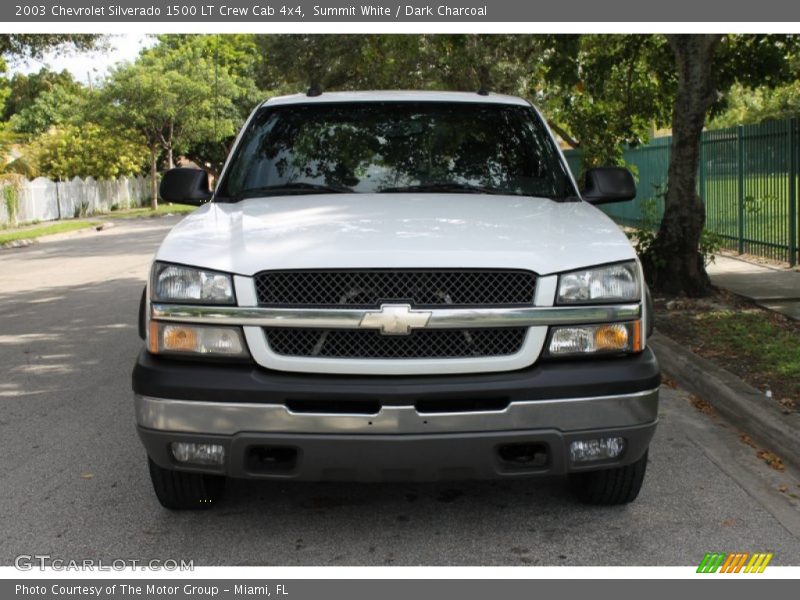 Summit White / Dark Charcoal 2003 Chevrolet Silverado 1500 LT Crew Cab 4x4