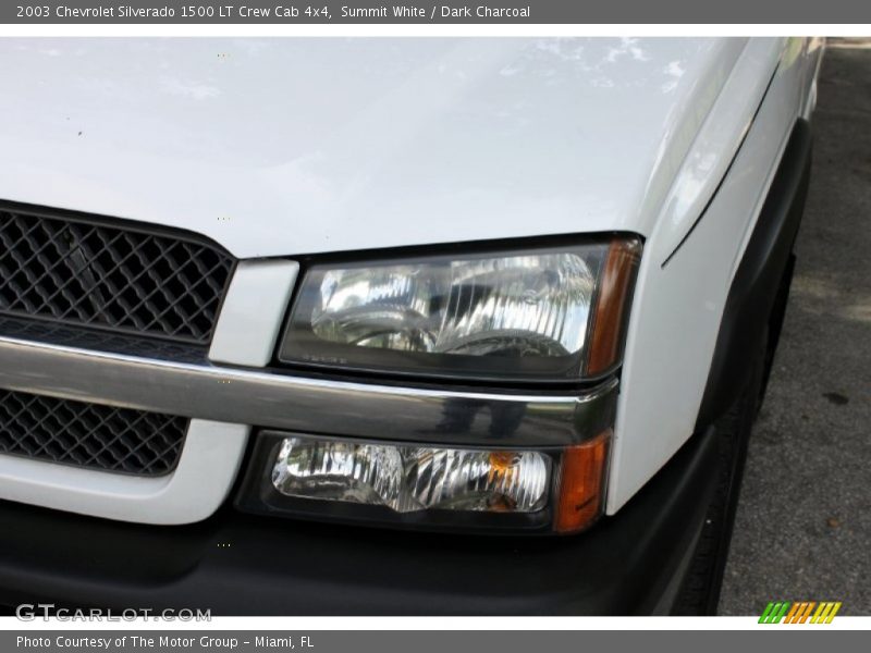 Summit White / Dark Charcoal 2003 Chevrolet Silverado 1500 LT Crew Cab 4x4