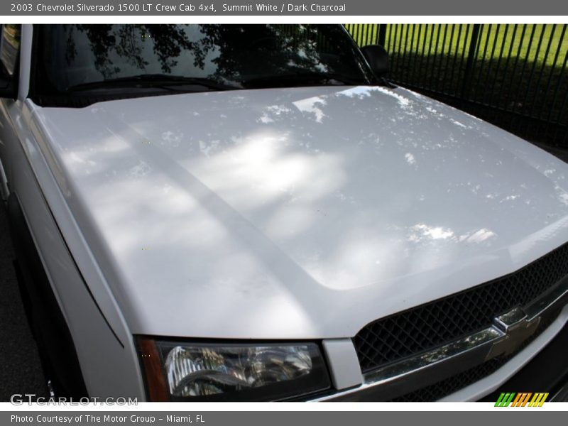 Summit White / Dark Charcoal 2003 Chevrolet Silverado 1500 LT Crew Cab 4x4