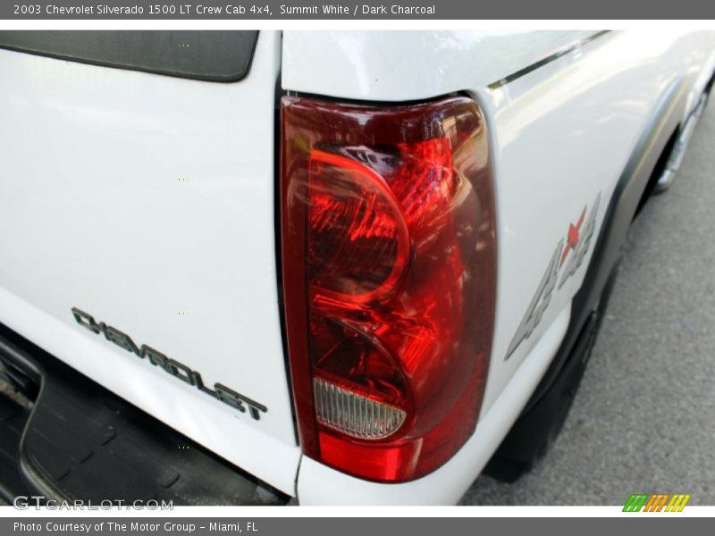 Summit White / Dark Charcoal 2003 Chevrolet Silverado 1500 LT Crew Cab 4x4