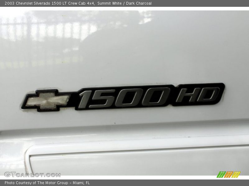 Summit White / Dark Charcoal 2003 Chevrolet Silverado 1500 LT Crew Cab 4x4