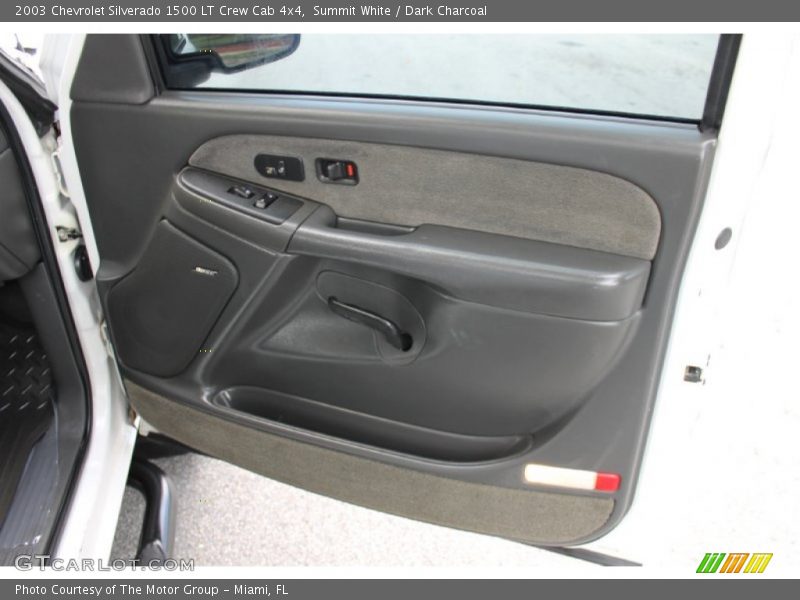 Summit White / Dark Charcoal 2003 Chevrolet Silverado 1500 LT Crew Cab 4x4