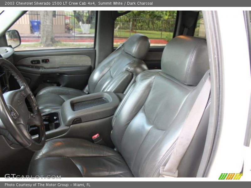 Summit White / Dark Charcoal 2003 Chevrolet Silverado 1500 LT Crew Cab 4x4