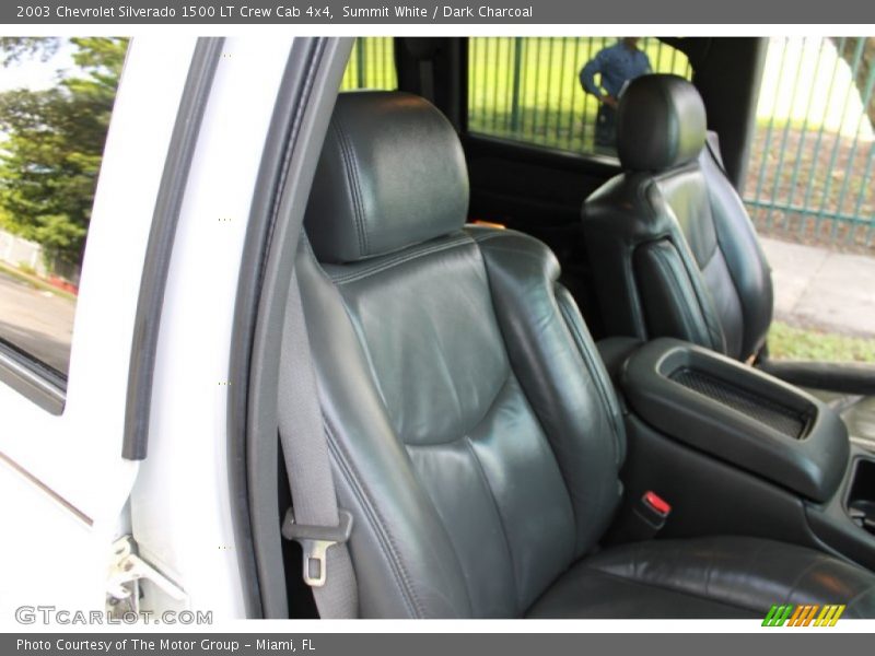 Summit White / Dark Charcoal 2003 Chevrolet Silverado 1500 LT Crew Cab 4x4