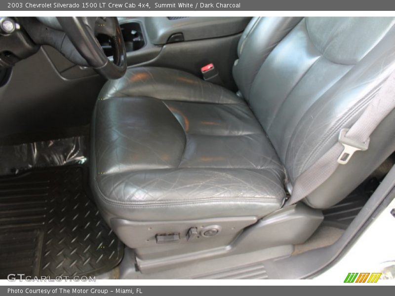 Summit White / Dark Charcoal 2003 Chevrolet Silverado 1500 LT Crew Cab 4x4