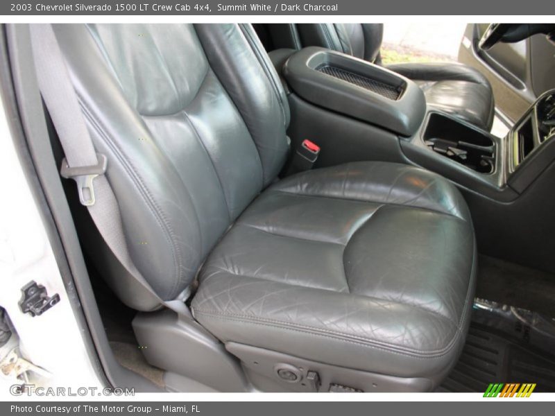 Summit White / Dark Charcoal 2003 Chevrolet Silverado 1500 LT Crew Cab 4x4