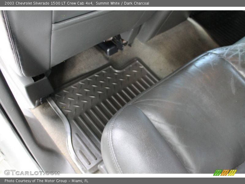 Summit White / Dark Charcoal 2003 Chevrolet Silverado 1500 LT Crew Cab 4x4