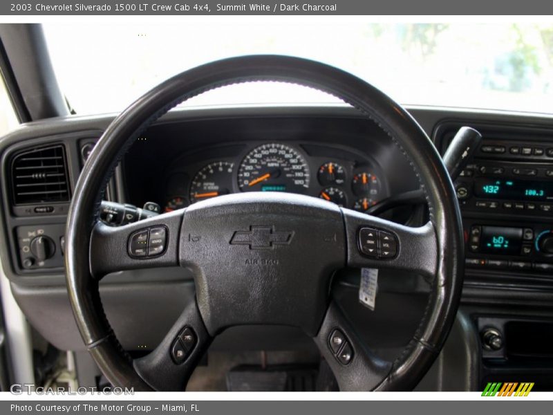 Summit White / Dark Charcoal 2003 Chevrolet Silverado 1500 LT Crew Cab 4x4