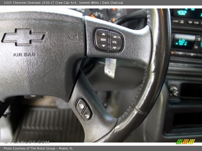Summit White / Dark Charcoal 2003 Chevrolet Silverado 1500 LT Crew Cab 4x4