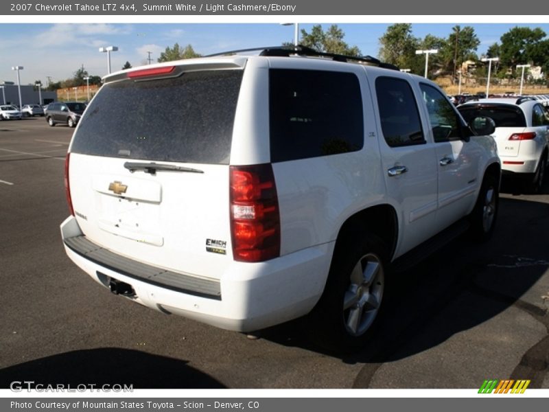 Summit White / Light Cashmere/Ebony 2007 Chevrolet Tahoe LTZ 4x4