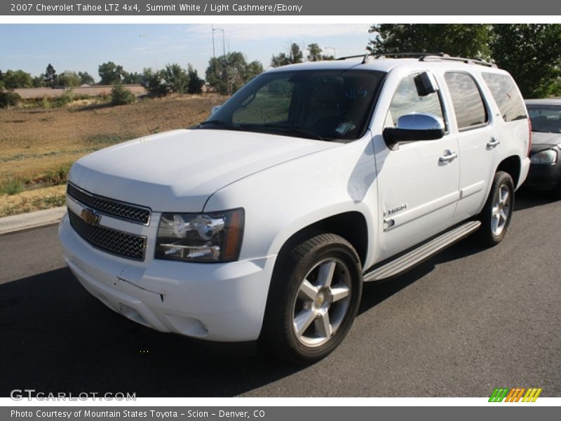Summit White / Light Cashmere/Ebony 2007 Chevrolet Tahoe LTZ 4x4