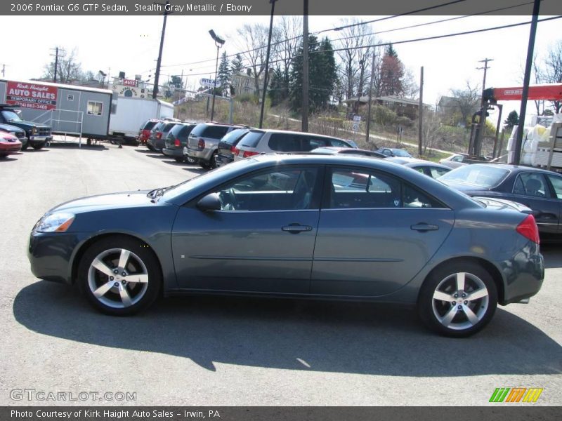Stealth Gray Metallic / Ebony 2006 Pontiac G6 GTP Sedan