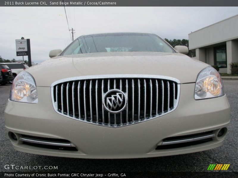 Sand Beige Metallic / Cocoa/Cashmere 2011 Buick Lucerne CXL