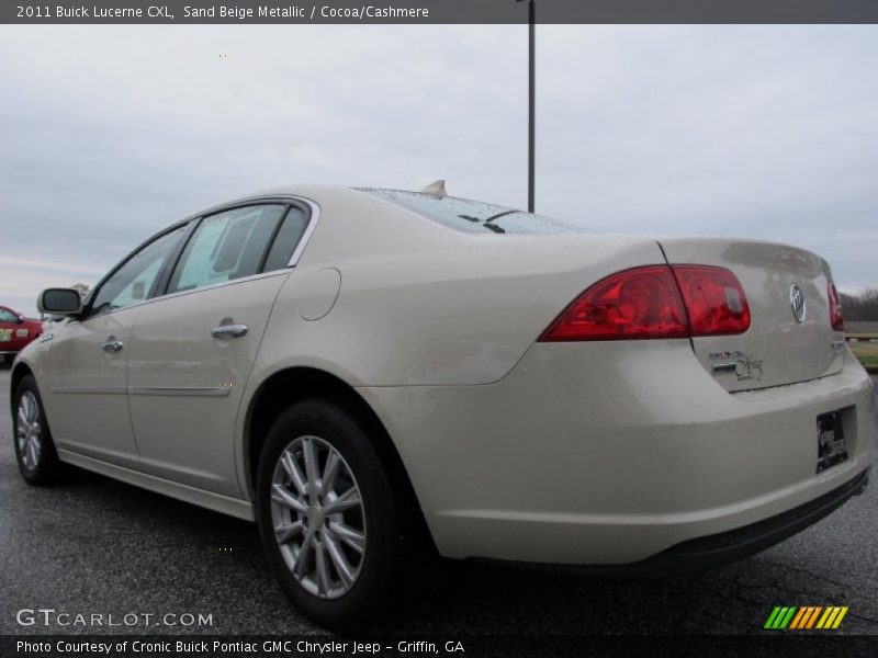 Sand Beige Metallic / Cocoa/Cashmere 2011 Buick Lucerne CXL