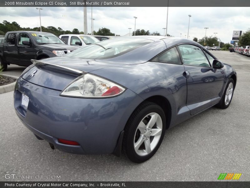 Still Blue Metallic / Dark Charcoal 2008 Mitsubishi Eclipse GS Coupe