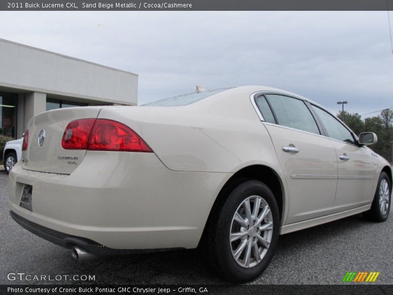 Sand Beige Metallic / Cocoa/Cashmere 2011 Buick Lucerne CXL