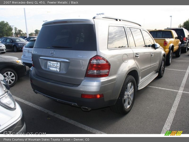 Pewter Metallic / Black 2007 Mercedes-Benz GL 450