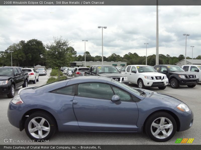 Still Blue Metallic / Dark Charcoal 2008 Mitsubishi Eclipse GS Coupe