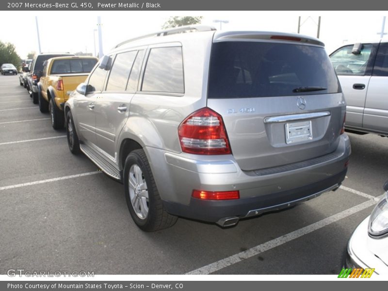 Pewter Metallic / Black 2007 Mercedes-Benz GL 450