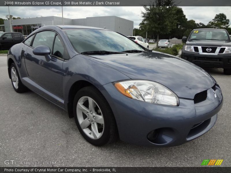 Still Blue Metallic / Dark Charcoal 2008 Mitsubishi Eclipse GS Coupe