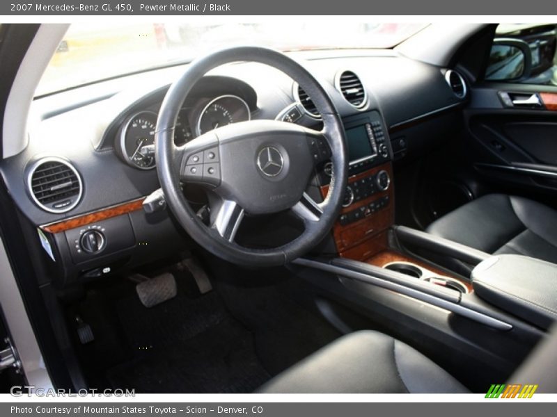 Pewter Metallic / Black 2007 Mercedes-Benz GL 450