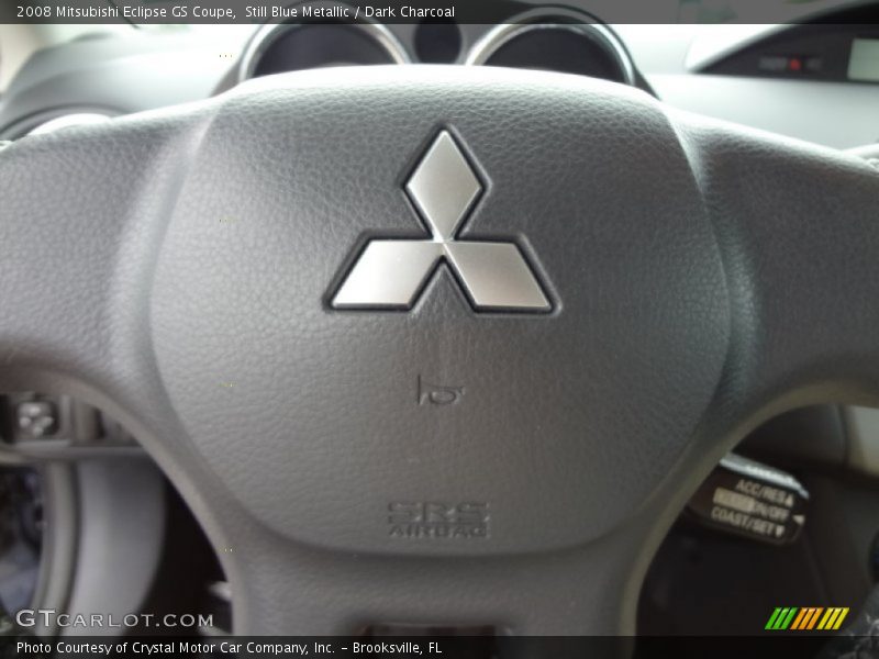 Still Blue Metallic / Dark Charcoal 2008 Mitsubishi Eclipse GS Coupe