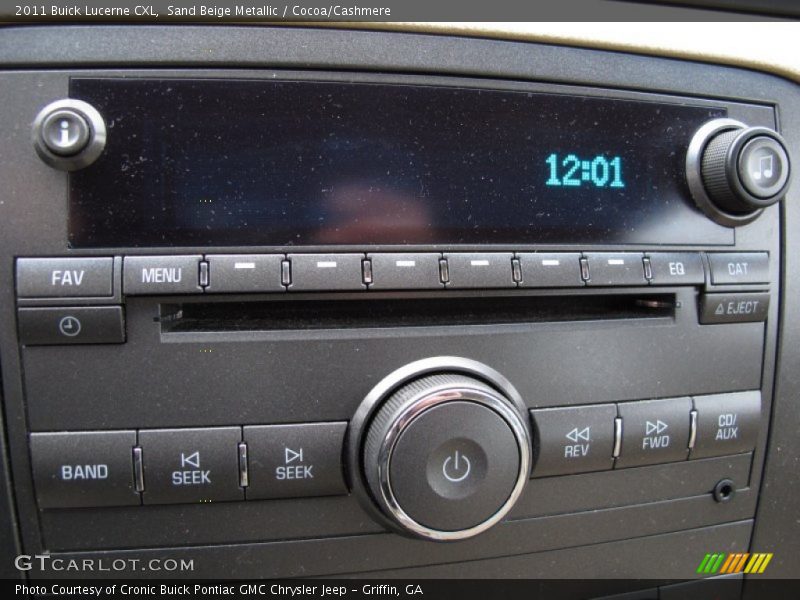 Sand Beige Metallic / Cocoa/Cashmere 2011 Buick Lucerne CXL