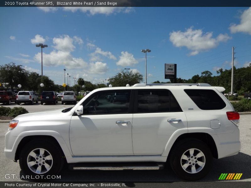 Blizzard White Pearl / Sand Beige 2010 Toyota 4Runner SR5