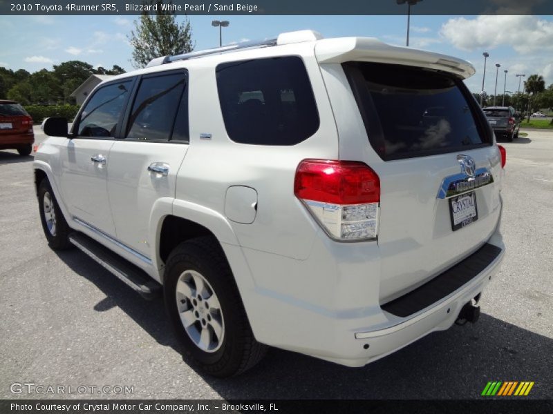 Blizzard White Pearl / Sand Beige 2010 Toyota 4Runner SR5