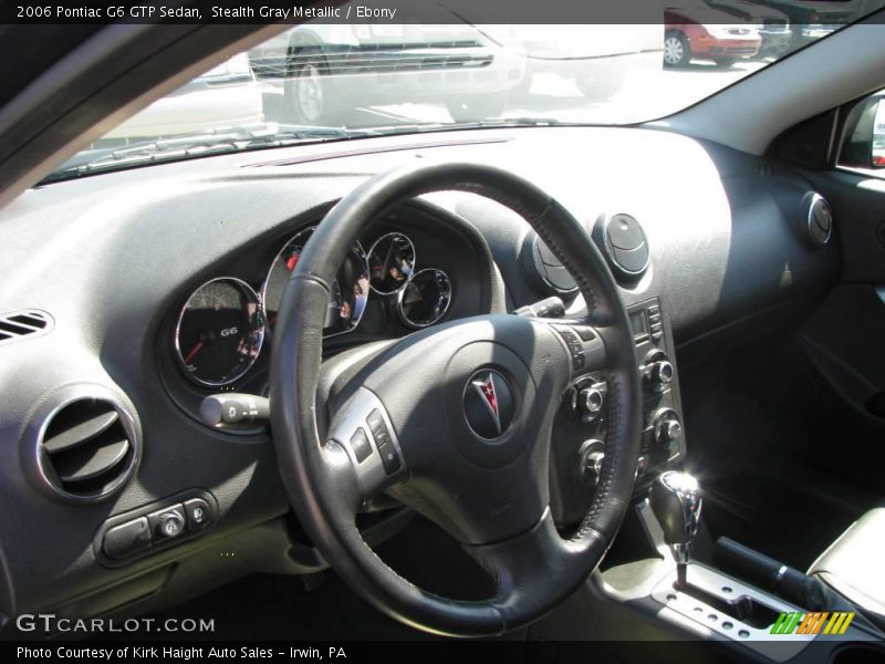 Stealth Gray Metallic / Ebony 2006 Pontiac G6 GTP Sedan