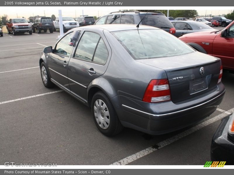 Platinum Grey Metallic / Light Grey 2005 Volkswagen Jetta GL Sedan