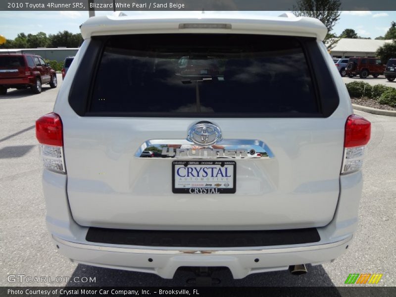 Blizzard White Pearl / Sand Beige 2010 Toyota 4Runner SR5