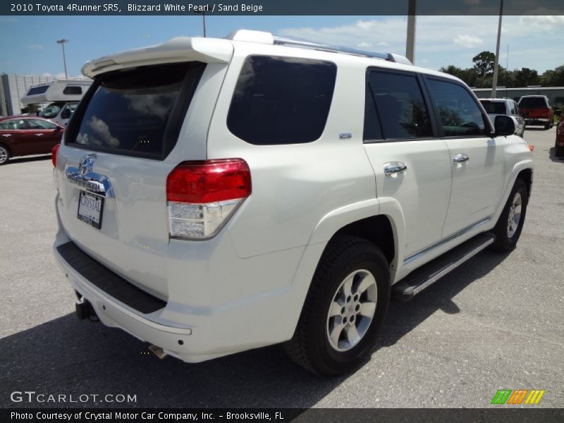 Blizzard White Pearl / Sand Beige 2010 Toyota 4Runner SR5