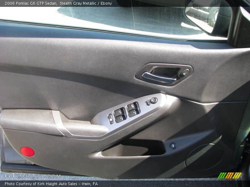 Stealth Gray Metallic / Ebony 2006 Pontiac G6 GTP Sedan