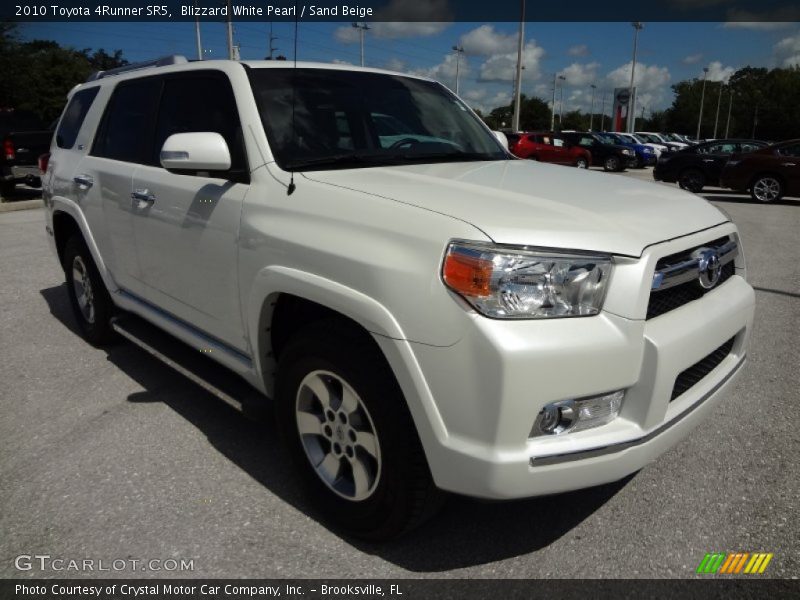 Blizzard White Pearl / Sand Beige 2010 Toyota 4Runner SR5