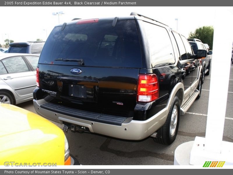 Black Clearcoat / Medium Parchment 2005 Ford Expedition Eddie Bauer 4x4