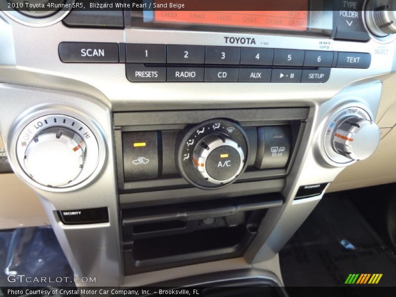 Blizzard White Pearl / Sand Beige 2010 Toyota 4Runner SR5