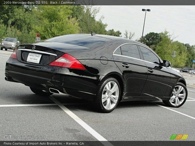 Black / Cashmere 2009 Mercedes-Benz CLS 550