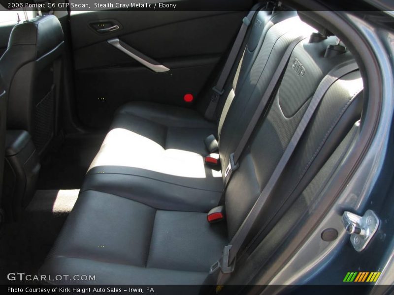 Stealth Gray Metallic / Ebony 2006 Pontiac G6 GTP Sedan