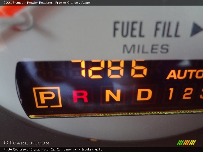 Prowler Orange / Agate 2001 Plymouth Prowler Roadster