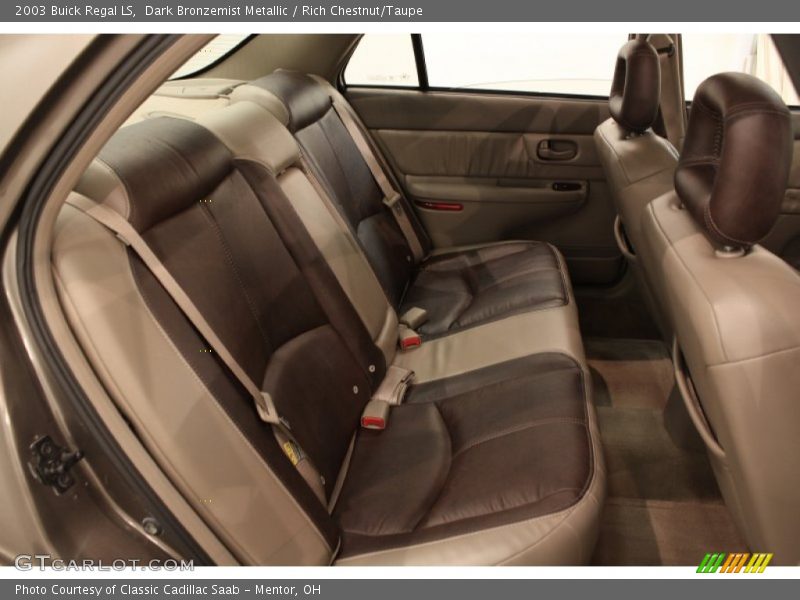 Rear Seat of 2003 Regal LS