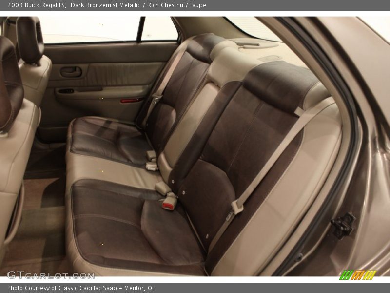 Rear Seat of 2003 Regal LS