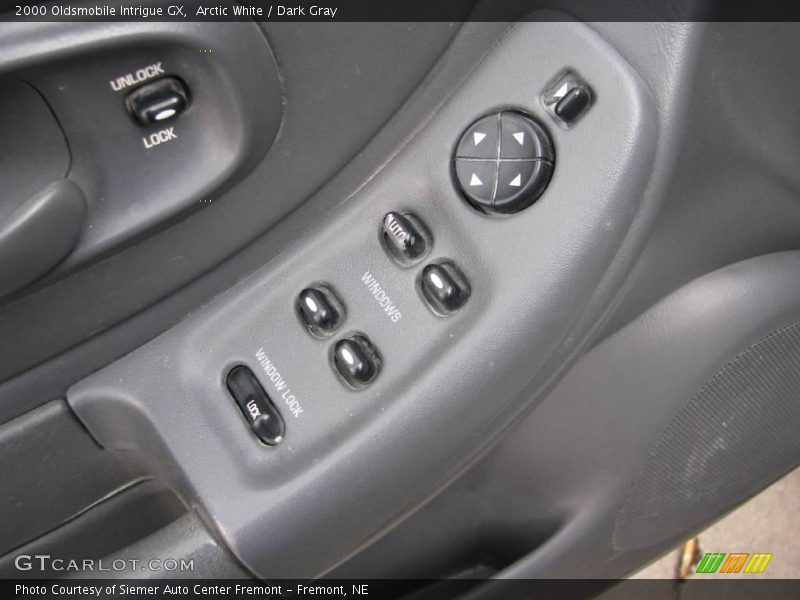 Arctic White / Dark Gray 2000 Oldsmobile Intrigue GX