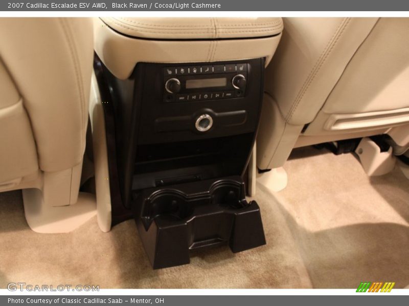 Black Raven / Cocoa/Light Cashmere 2007 Cadillac Escalade ESV AWD