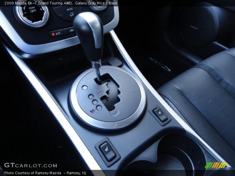 Galaxy Gray Mica / Black 2009 Mazda CX-7 Grand Touring AWD